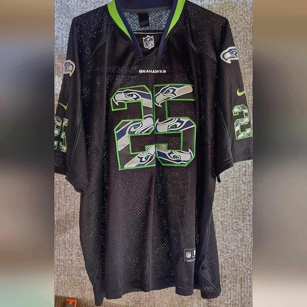 Seattle Seahawks custom throwback